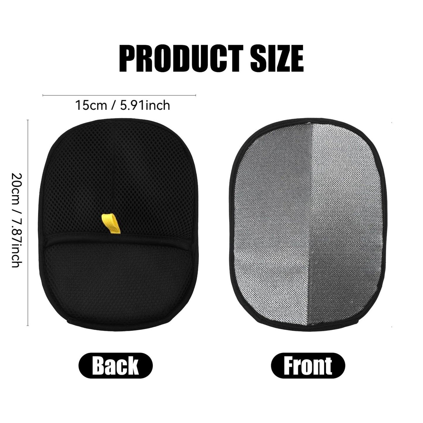 Double-Sided Electrostatic Pet Grooming Gloves