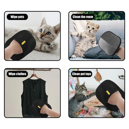 Double-Sided Electrostatic Pet Grooming Gloves